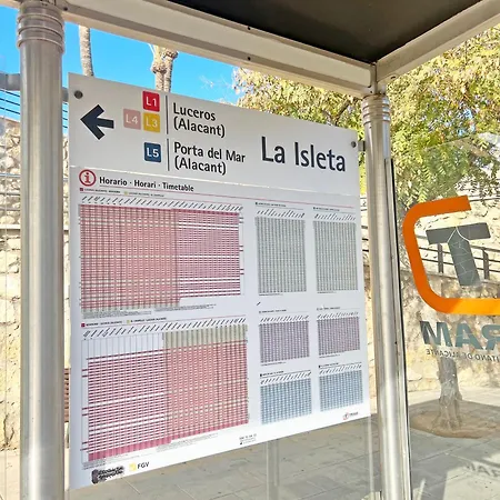 A 100 Metros De La Playa. Parking Gratuito Privado 아파트